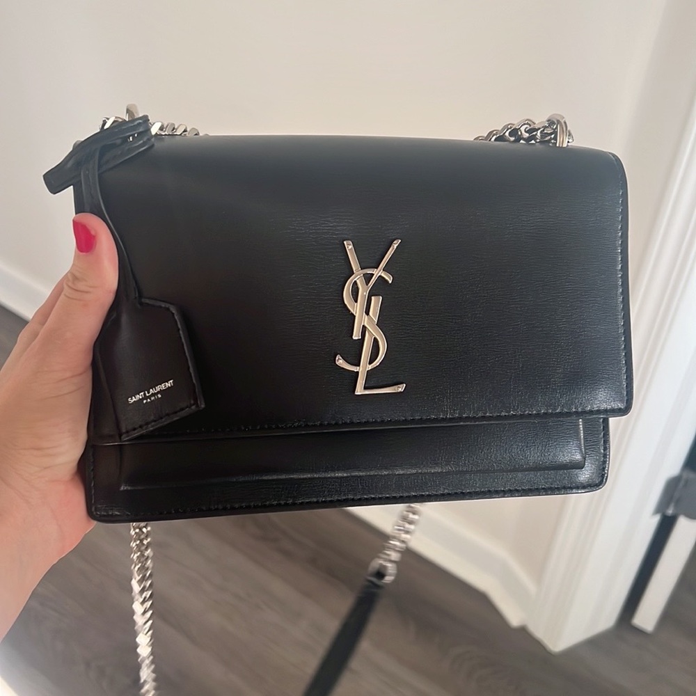 Sunset YSL bag.